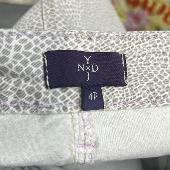 NYDJ Denim Animal Print Skirt - Picture 3 of 4